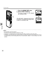 Preview for 54 page of Olympus DS-2 Online Instructions Manual