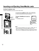 Предварительный просмотр 12 страницы Olympus DS-2000 Instructions Manual