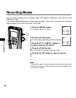 Предварительный просмотр 18 страницы Olympus DS-2000 Instructions Manual