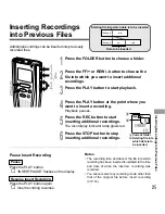 Preview for 25 page of Olympus DS-2000 Instructions Manual