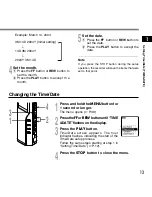 Предварительный просмотр 13 страницы Olympus DS-2200 Instruction Manual