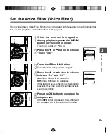 Preview for 45 page of Olympus DS 30 Instructions Manual