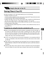 Preview for 65 page of Olympus DS 30 Instructions Manual