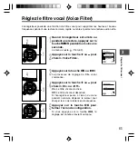 Preview for 45 page of Olympus DS 30 Manuel Du Propriétaire