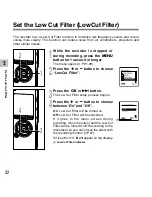 Preview for 32 page of Olympus DS 30 Online Instructions Manual