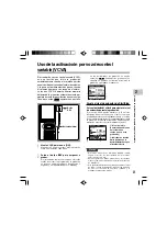 Предварительный просмотр 25 страницы Olympus DS-3400 (Spanish) Instructions Manual