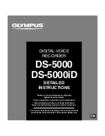 Olympus DS-5000 Detailed Instructions preview
