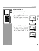 Preview for 39 page of Olympus DS-5000 Detailed Instructions