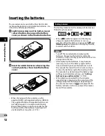 Предварительный просмотр 12 страницы Olympus DS-5500 Instruction Manual