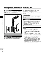 Предварительный просмотр 18 страницы Olympus DS-5500 Instruction Manual