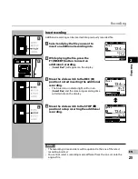 Предварительный просмотр 25 страницы Olympus DS-5500 Instruction Manual