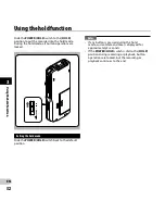 Предварительный просмотр 32 страницы Olympus DS-5500 Instruction Manual