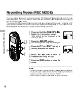 Preview for 18 page of Olympus DS-660 Instructions Manual