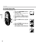 Preview for 24 page of Olympus DS-660 Instructions Manual