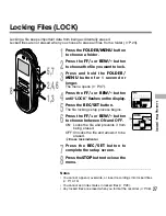 Preview for 27 page of Olympus DS-660 Instructions Manual