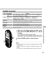 Preview for 33 page of Olympus DS-660 Instructions Manual