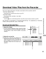 Preview for 49 page of Olympus DS-660 Instructions Manual