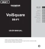 Preview for 1 page of Olympus DS-F1 User Manual