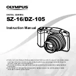 Предварительный просмотр 1 страницы Olympus DZ-105 Instruction Manual