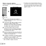 Предварительный просмотр 6 страницы Olympus DZ-105 Instruction Manual