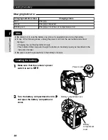 Preview for 18 page of Olympus E-1 - Digital Camera SLR Reference Manual