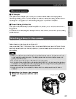 Preview for 21 page of Olympus E-1 - Digital Camera SLR Reference Manual