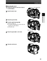 Preview for 25 page of Olympus E-1 - Digital Camera SLR Reference Manual