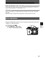 Предварительный просмотр 55 страницы Olympus E-1 - Digital Camera SLR Reference Manual