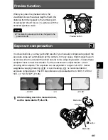 Preview for 65 page of Olympus E-1 - Digital Camera SLR Reference Manual