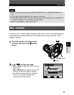 Preview for 77 page of Olympus E-1 - Digital Camera SLR Reference Manual