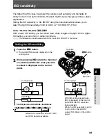 Preview for 83 page of Olympus E-1 - Digital Camera SLR Reference Manual