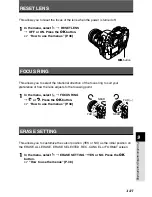 Preview for 127 page of Olympus E-1 - Digital Camera SLR Reference Manual