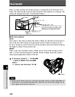Preview for 128 page of Olympus E-1 - Digital Camera SLR Reference Manual