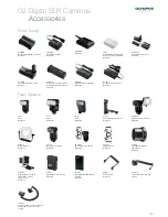 Preview for 9 page of Olympus E-1 - Digital Camera SLR Specifications