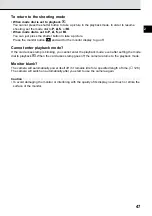 Preview for 49 page of Olympus E-10 - 4MP Digital Camera Instructions Manual