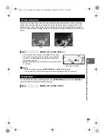 Предварительный просмотр 69 страницы Olympus E-3 Instruction Manual