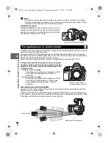 Предварительный просмотр 58 страницы Olympus E-3 Manual Del Instrucción