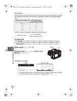 Предварительный просмотр 72 страницы Olympus E-3 Manual Del Instrucción