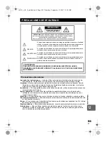 Предварительный просмотр 145 страницы Olympus E-3 Manual Del Instrucción