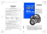 Olympus E-3 Manuel D'Instructions preview