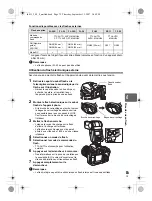 Предварительный просмотр 75 страницы Olympus E-3 Manuel D'Instructions