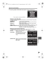 Предварительный просмотр 105 страницы Olympus E-3 Manuel D'Instructions