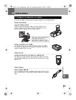 Предварительный просмотр 123 страницы Olympus E-3 Manuel D'Instructions