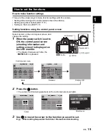 Preview for 15 page of Olympus E-400 Instruction Manual