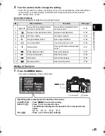 Предварительный просмотр 21 страницы Olympus E-519 Instruction Manual