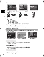 Предварительный просмотр 22 страницы Olympus E-519 Instruction Manual