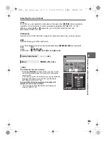 Предварительный просмотр 65 страницы Olympus E-600 Instruction Manual