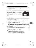 Предварительный просмотр 89 страницы Olympus E-600 Instruction Manual