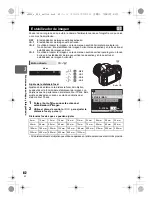 Предварительный просмотр 62 страницы Olympus E-600 Manual De Instrucciones