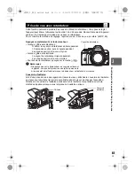 Предварительный просмотр 61 страницы Olympus E-600 Manuel D'Instructions